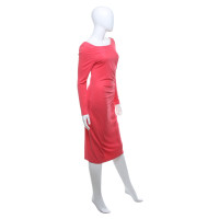 L.K. Bennett Dress in coral red
