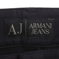 Armani Jeans Pantaloni di cotone blu