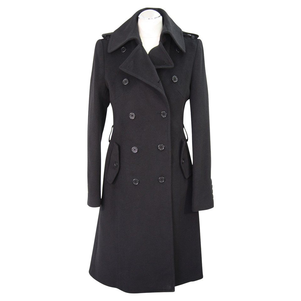 Karen Millen Karen Millen woolen coat in black