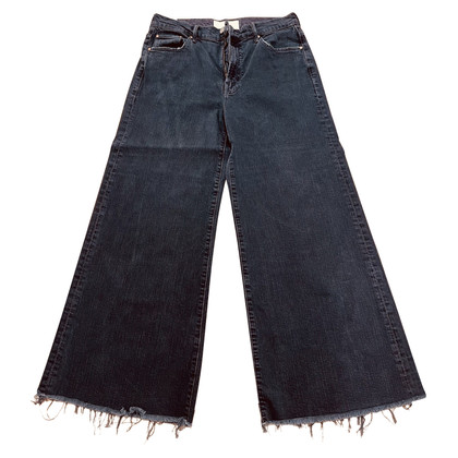 Mother Jeans aus Jeansstoff in Grau