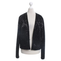 Maje Blazer with sequins in black