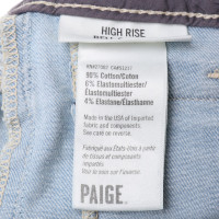 Paige Jeans Fusées en bleu