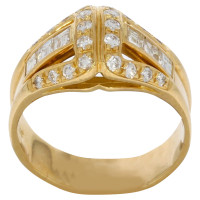 Piaget Gold ring with diamonds