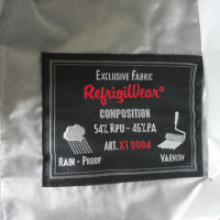 Andere merken Refrigiwear - zilveren regenjas