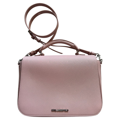 Karl Lagerfeld Handtasche in Rosa / Pink