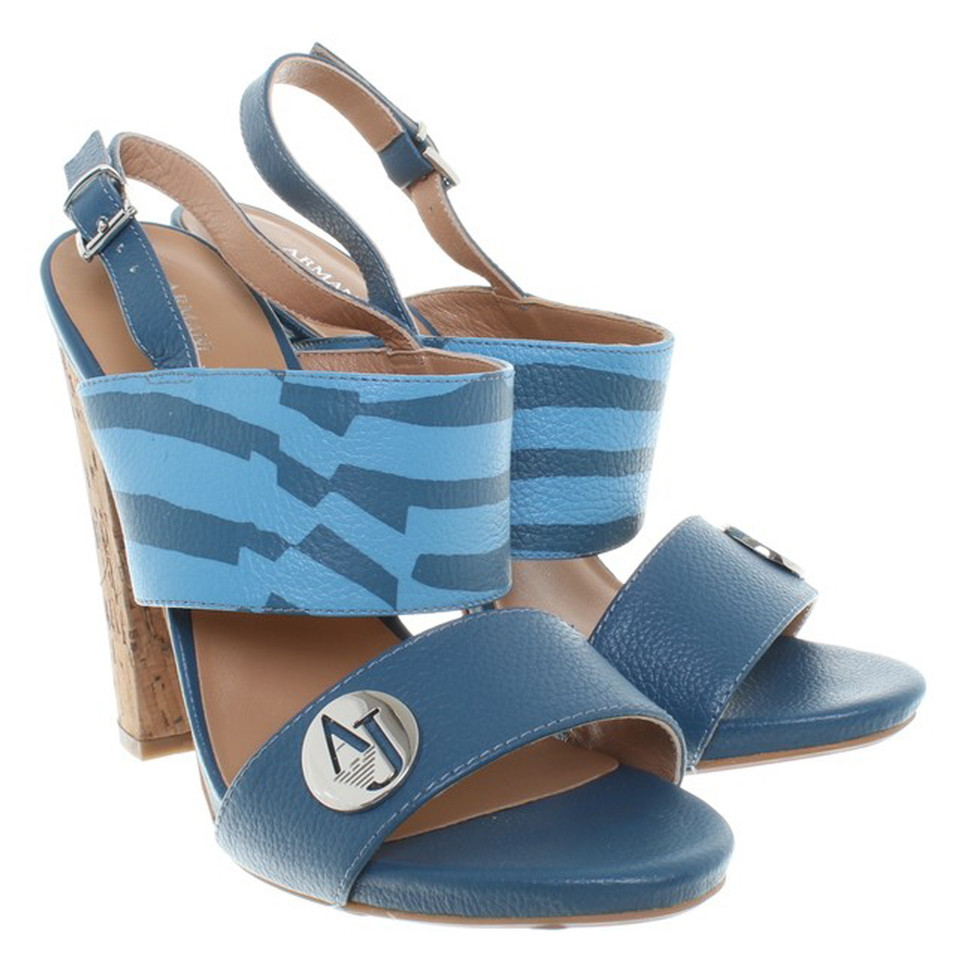 Armani Jeans Sandals in Blue