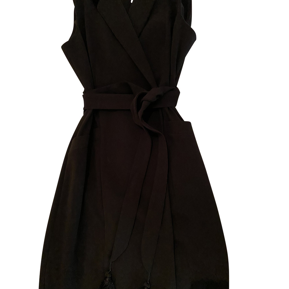 Calvin Klein Dress Silk in Black