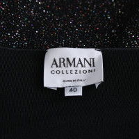 Armani Collezioni Shirt mit Strassstein-Besatz