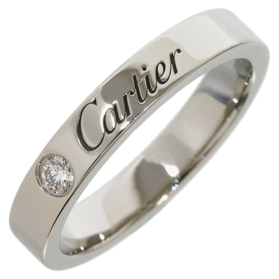Cartier Ring aus Platin in Silbern