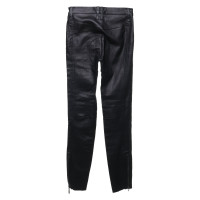 Plein Sud Leather pants in black