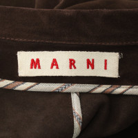 Marni Jacke/Mantel aus Wildleder