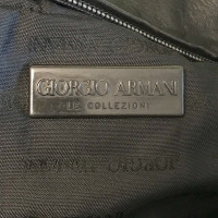 Giorgio Armani lederen tas met schouderband