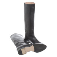 Unützer Boots Leather in Black