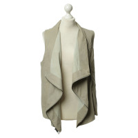 Donna Karan Oversized vest in grijs