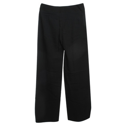 Armani Collezioni trousers in black