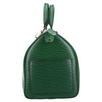 Louis Vuitton Handbag Leather in Green