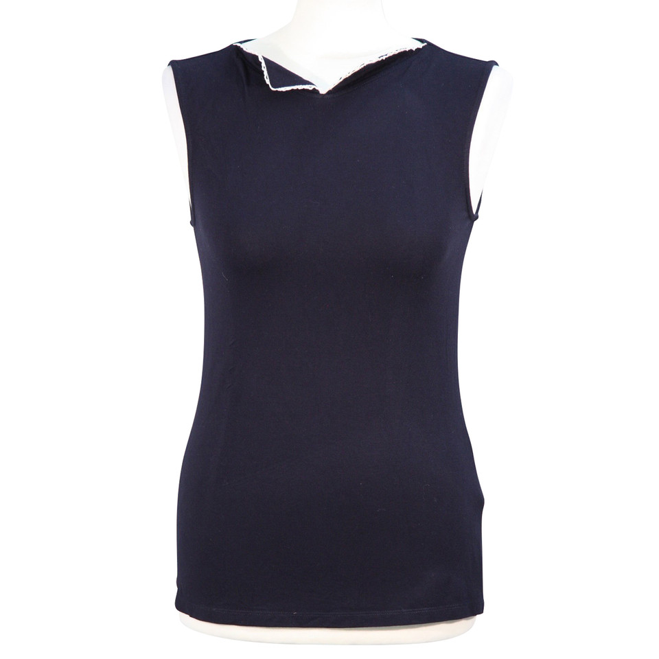 Hobbs Top in blu scuro