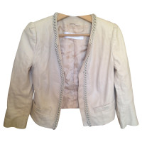 Elisabetta Franchi Jacket leather beige