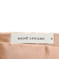 René Lezard Langes Abendkleid in Nude