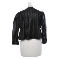 Day Birger & Mikkelsen Jacket/Coat Leather in Black