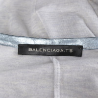 Balenciaga T-Shirt im Metallic-Look