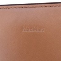 Max Mara clutch leather