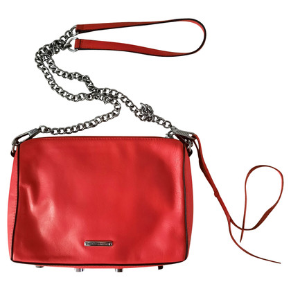 Rebecca Minkoff Handbag Leather in Red