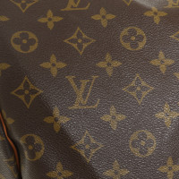 Louis Vuitton Keepall 60 aus Canvas in Braun