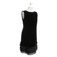 Blumarine Velvet dress in black