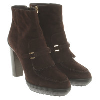 Tod's Suede ankle boots