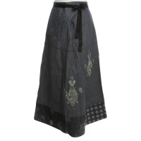 Kenzo skirt with embroidery in midi length