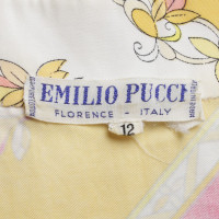 Emilio Pucci abito camicia multi-colored
