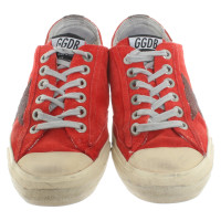 Golden Goose Sneakers in red