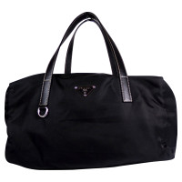 Prada Handbag Canvas in Black