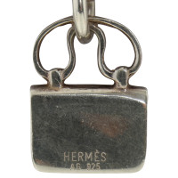 Hermès Silberfarbene Kette