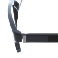 Bulgari Narrow eyeglass frame in black