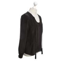 Steffen Schraut Silk blouse in black