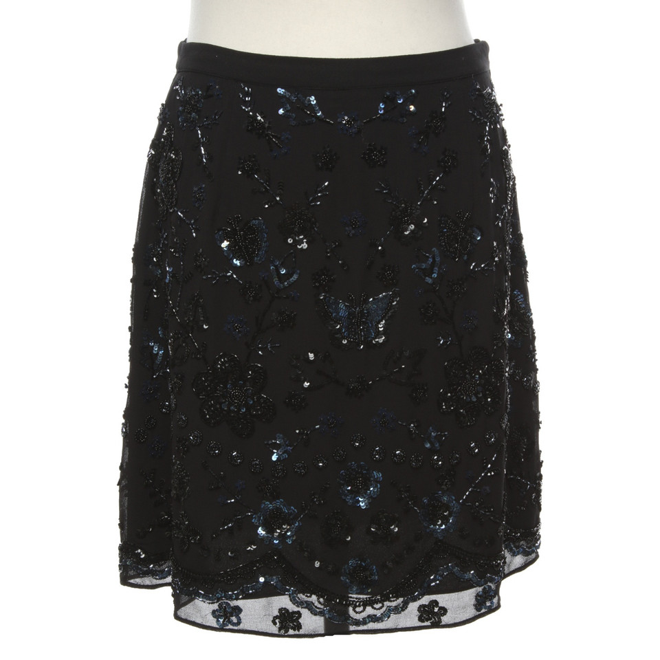 Needle & Thread Skirt in Black