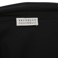 Brunello Cucinelli Home page con l'uso di seta blu