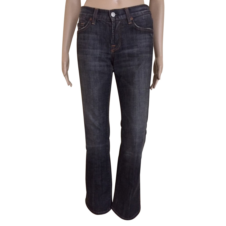 7 For All Mankind Black jeans