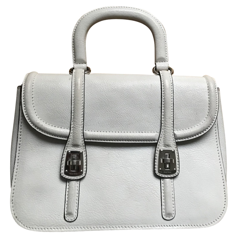 Miu Miu Handbag Leather in White