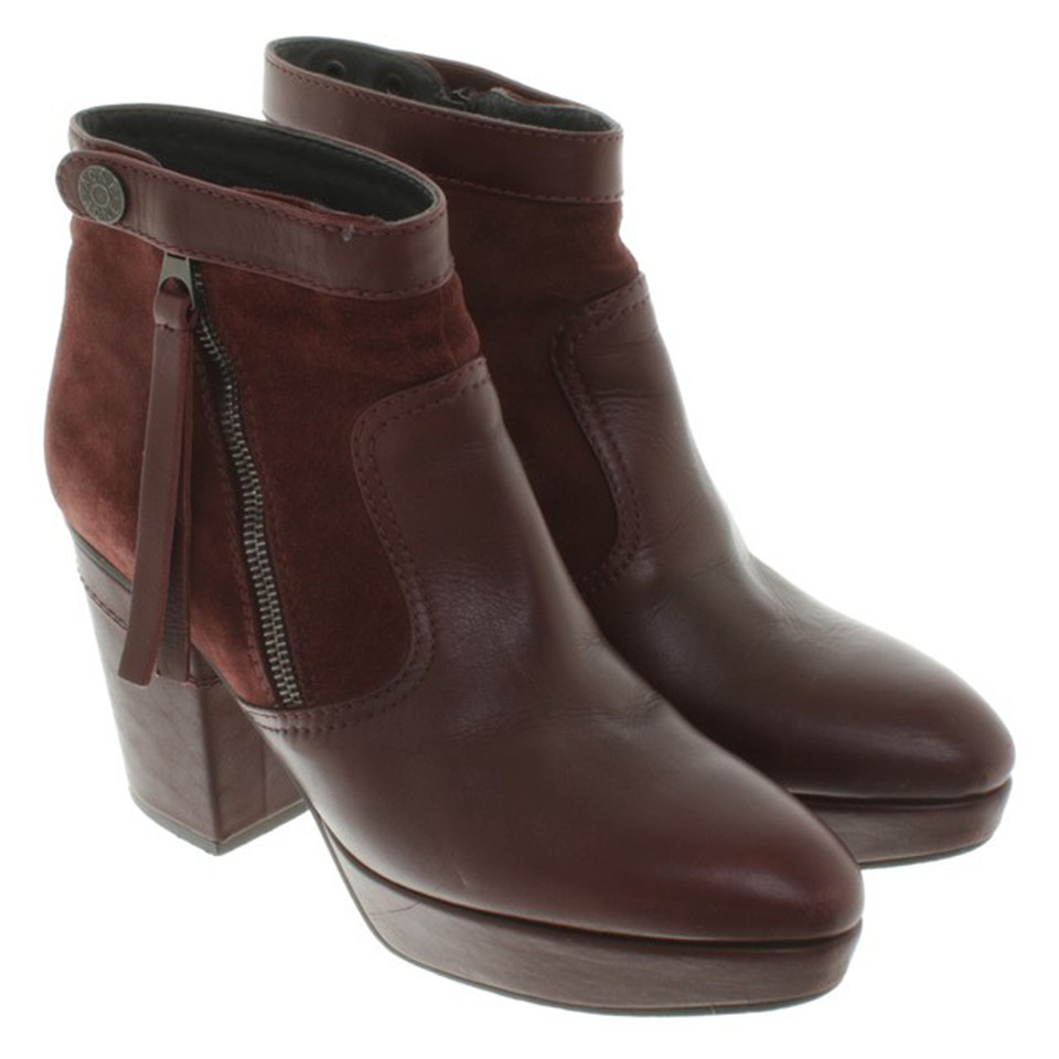 Acne Ankle boots in Bordeaux
