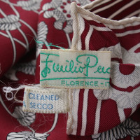 Emilio Pucci Tuch mit floralem Muster