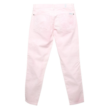 7 For All Mankind Jeans in Roze