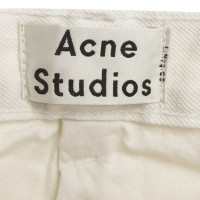 Acne Jeans in gebroken wit