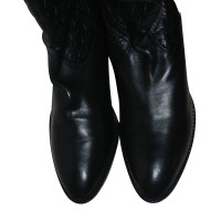 Hugo Boss boots leather