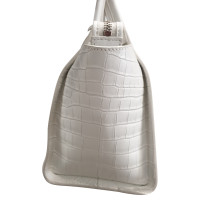 Saint Laurent Shoulder bag Leather in White