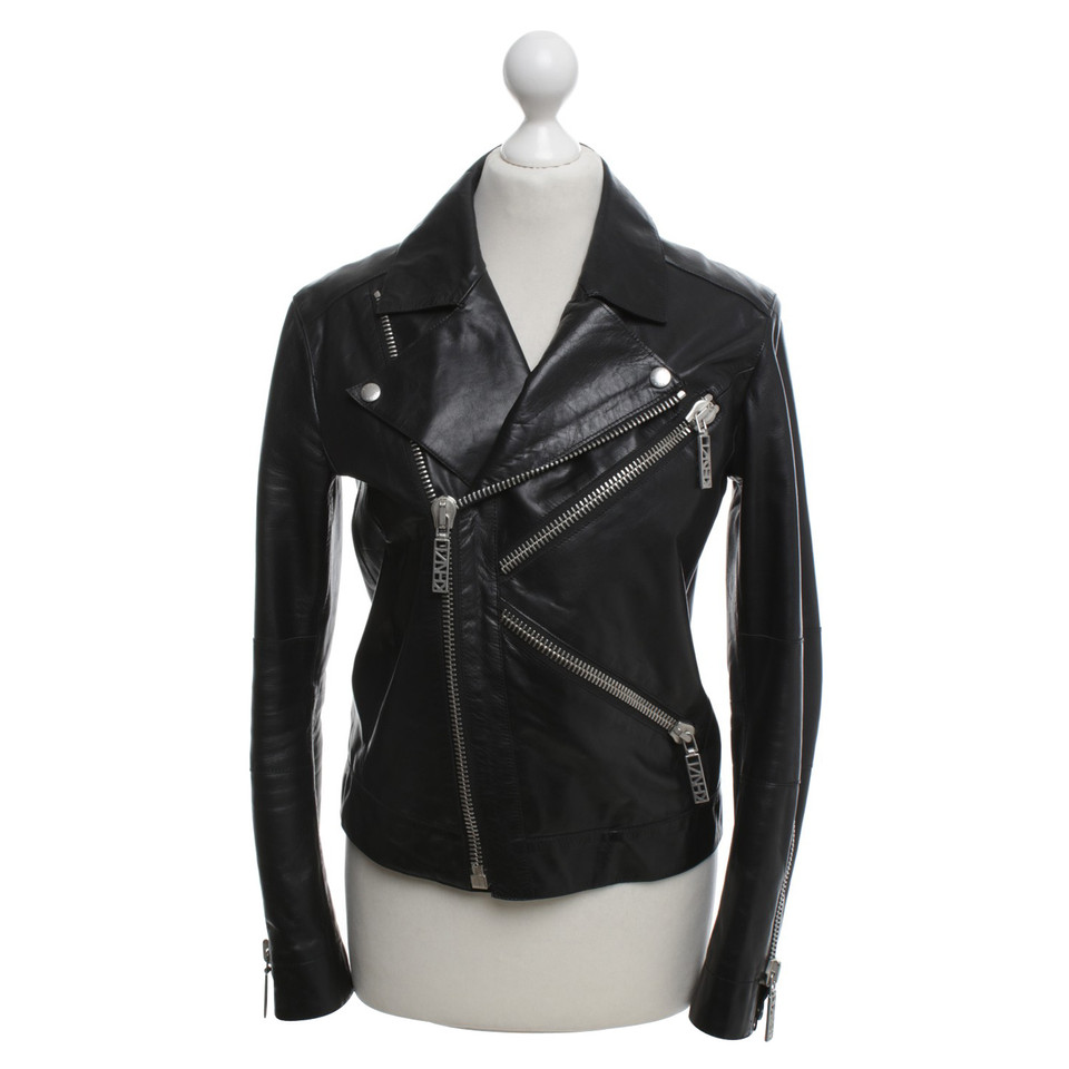 Kenzo Leather jacket in black