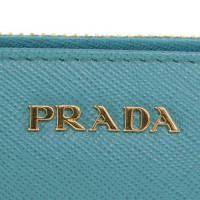 Prada Wallet in turquoise