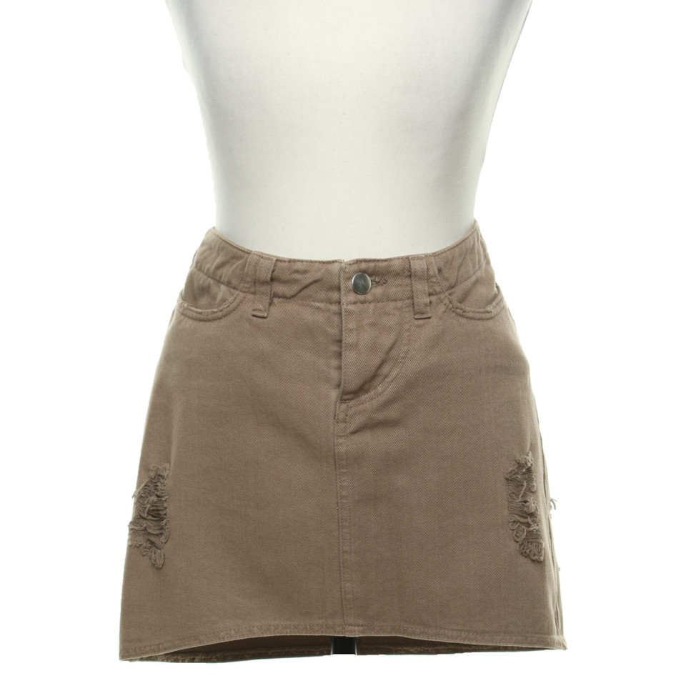 Dondup Skirt Cotton in Brown